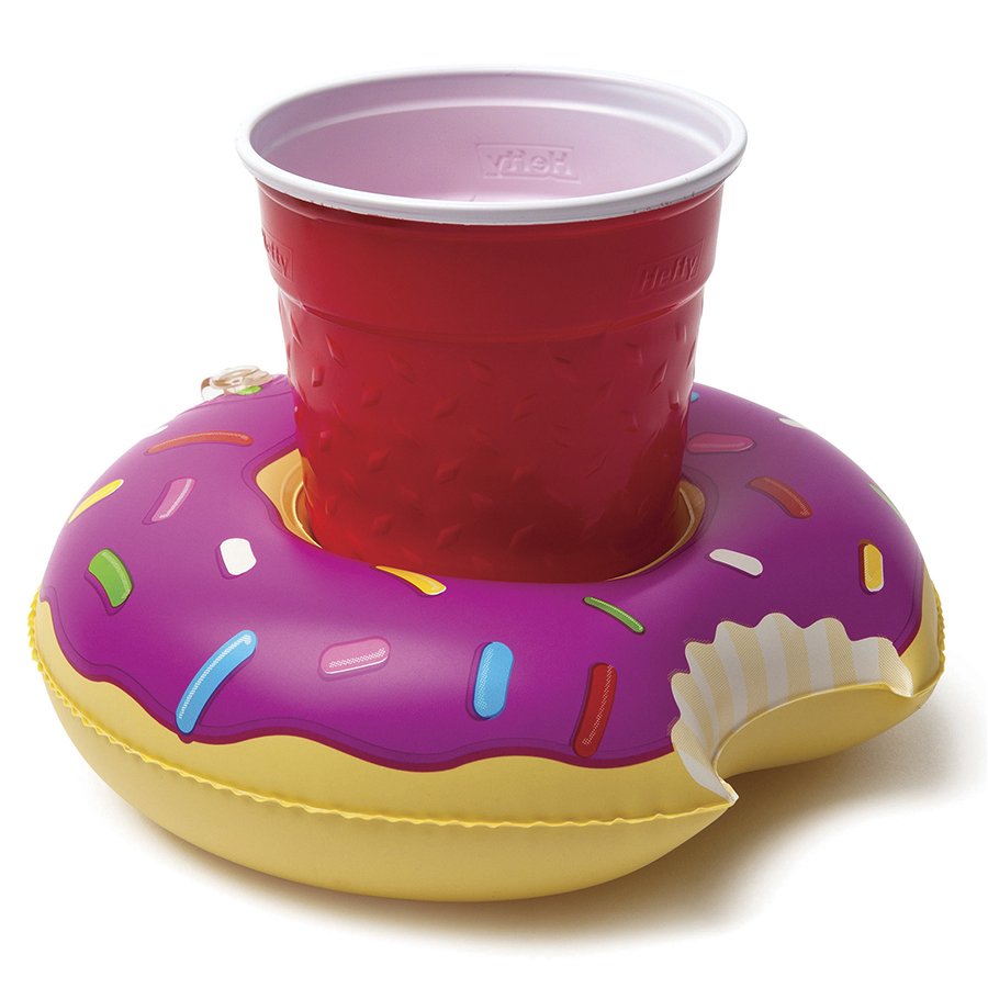 Набор подстаканников для бассейна donut 3 шт BIGMOUTH ДИЗАЙНЕРСКИЕ 299848 Бежевый;коричневый  - Вид №4