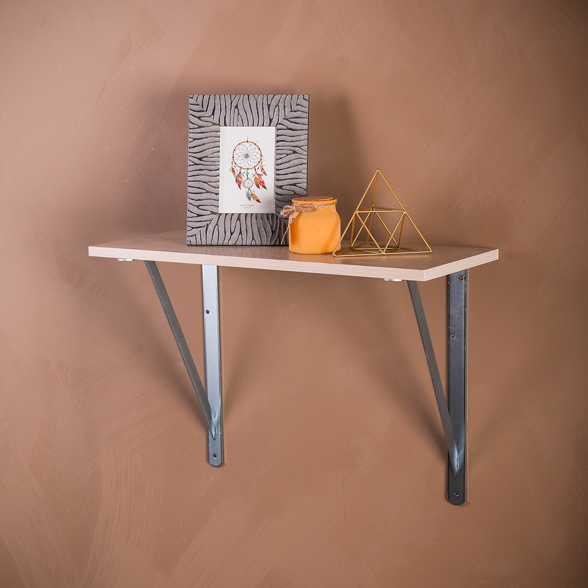 Кронштейн  Промышленный, 250x400 мм, цинк LJPS0126 Public Steel Россия  - Вид №1