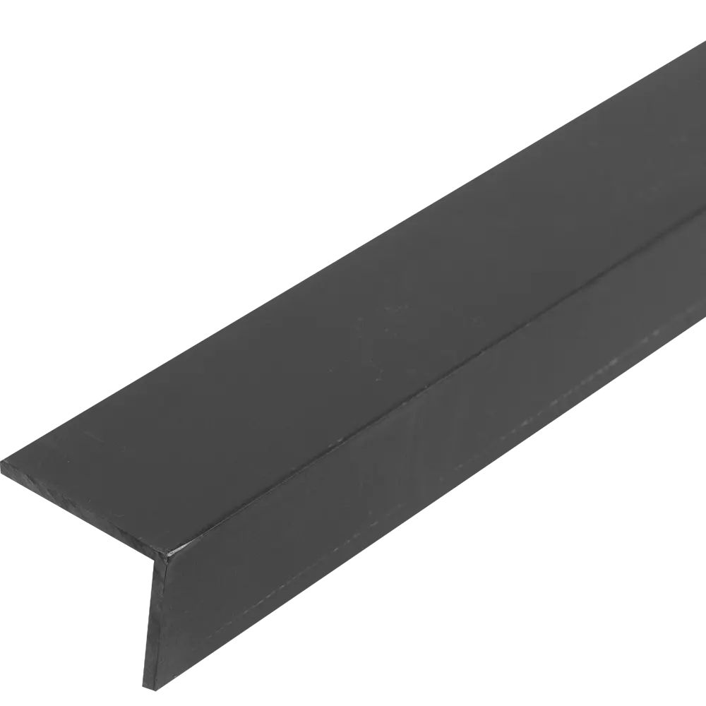 Уголок ПВХ 25x20x2x1000 мм цвет черный 10893498 STLM-2147580 GAH ALBERTS 
