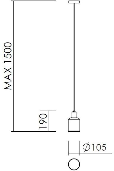 NEXO LUCE Светодиодный подвесной светильник из стали Oxen pendant lamp 7151a0 - Вид №4