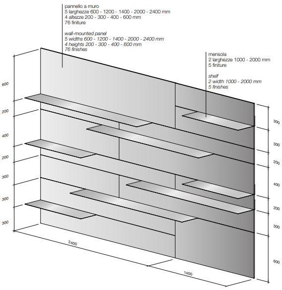 Porro Модульный настенный книжный шкаф в современном стиле sun-id-1477630 - Вид №16