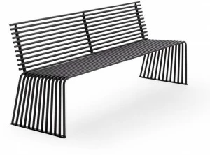 Urbantime Скамья из металла со спинкой Zeroquindici.015