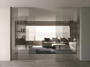 FOA Раздвижная стеклянная дверь с ручкой harmony Space