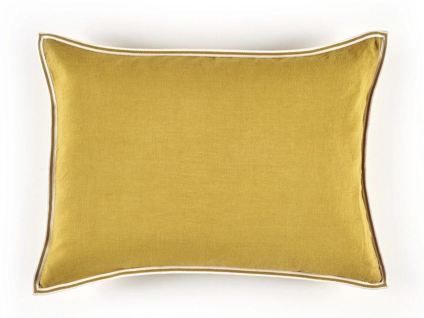 Élitis Однотонная прямоугольная подушка из льна sun-id-1357150 - Вид №4