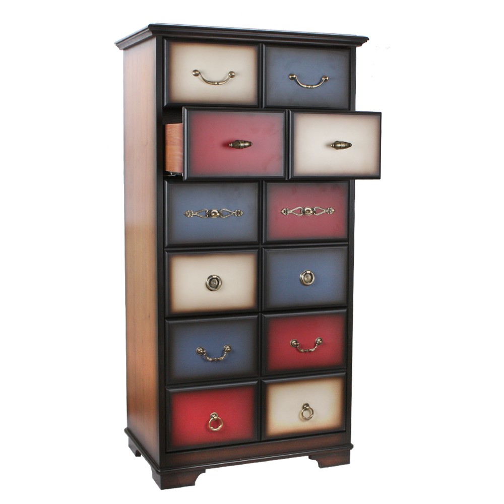 11536 Комод Пандора 5 Орех Mix BOGACHO 4627139505273 - Вид №3