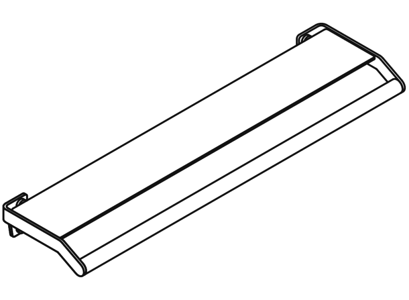 900.03.000XA Полка с ручкой HEWI System 900 - Вид №3