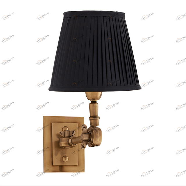 Бра Wentworth Single от Eichholtz черное латунь 107174 EICHHOLTZ ПОД СТАРИНУ 059772 Золото;черный 