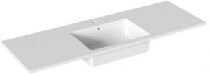 CALC15051T0M Подвесной умывальник azzurra ceramica Подвесная консоль 150 см CUT