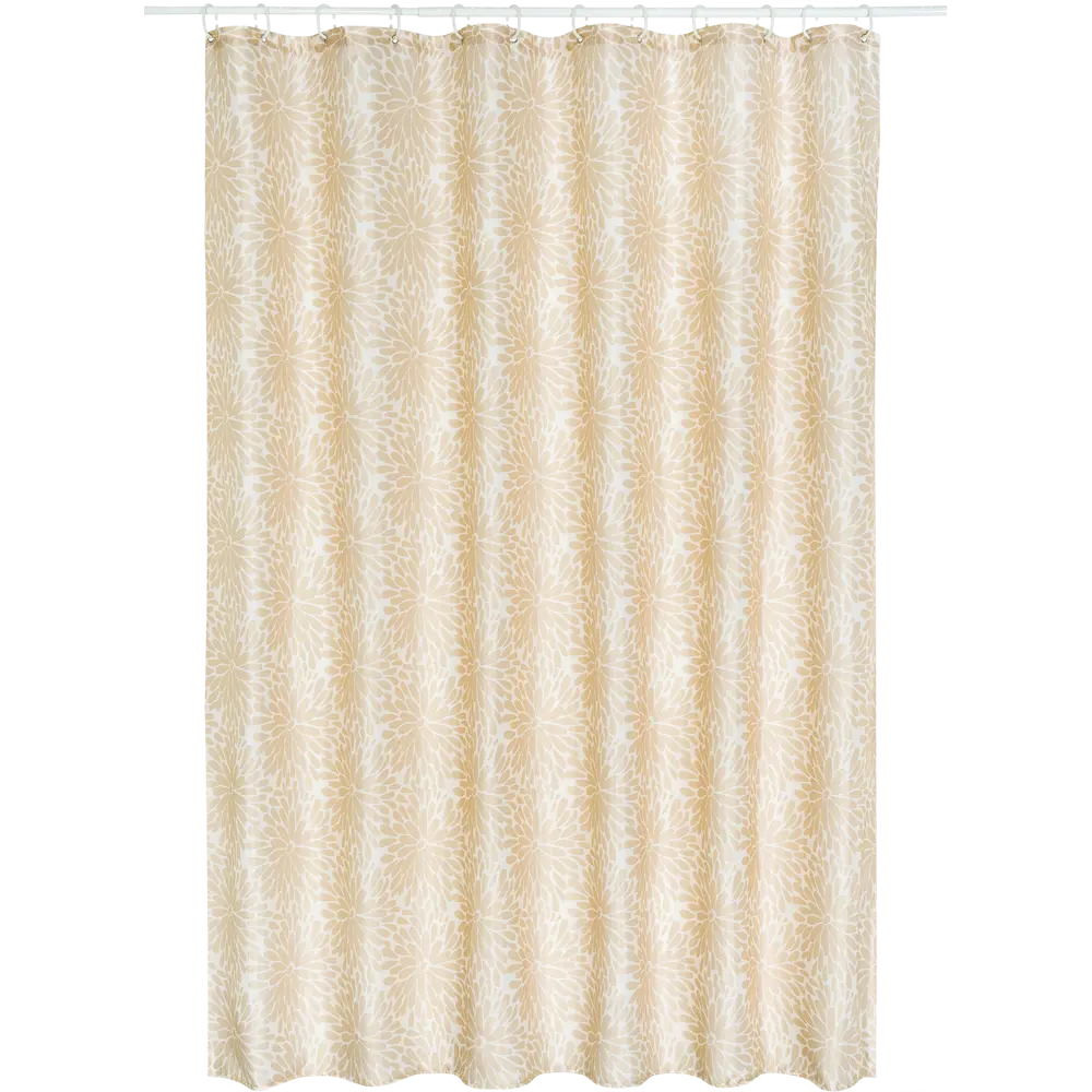 Штора для ванной комнаты «Petal» 180х180 см цвет бежевый 18495961 STLM-2191312 Santreyd - Вид №1