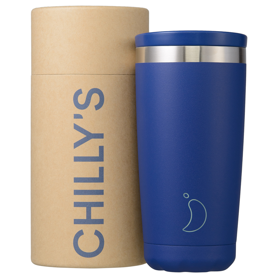 C500MABLU Термокружка coffee cup, 500 мл, синяя матовая Chilly's Bottles  - Вид №2
