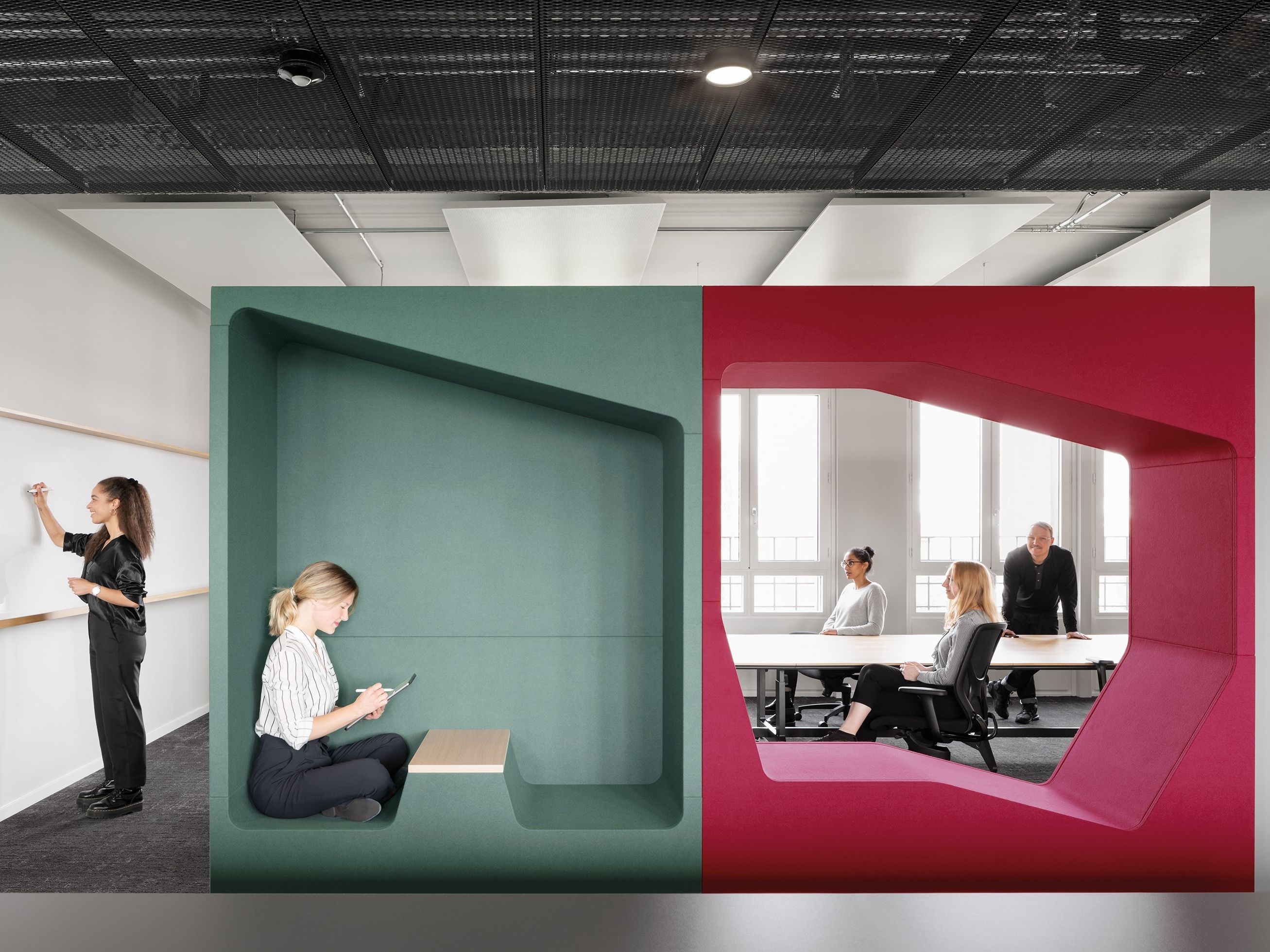 Модульный тканевый диван werner works паркур ARCH-00027231 - Вид №3