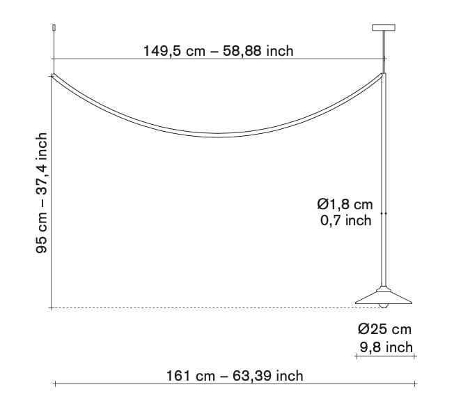 Металлический потолочный светильник valerie_objects Потолочные светильники ARCH-00056013 - Вид №24