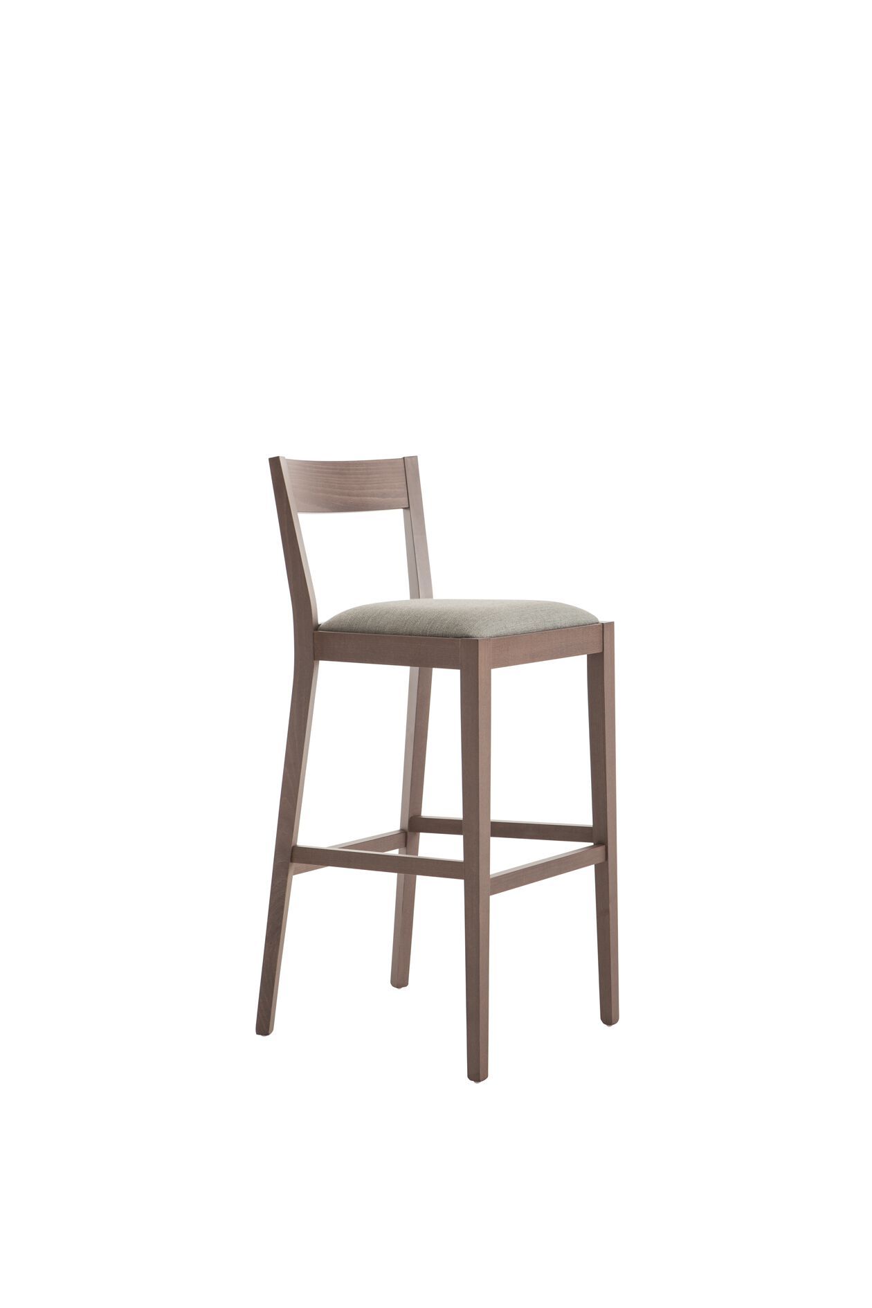 Высокий стул из бука с мягким сиденьем Palma Silla ARCH-00020055 - Вид №4