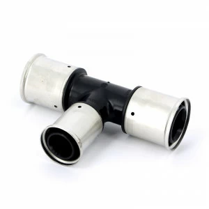 Тройник пресс PVDF HENCO 40х32х40