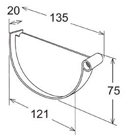 First Corporation Заголовок для желоба First plast sun-id-1400816 - Вид №1