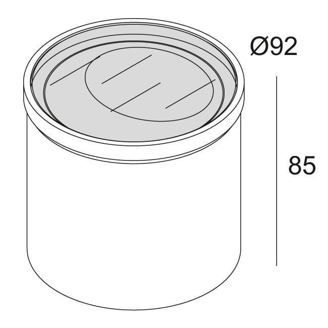 Напольный напольный напольный заполнитель Сид Deltalight Logic ARCH-00029404 - Вид №14