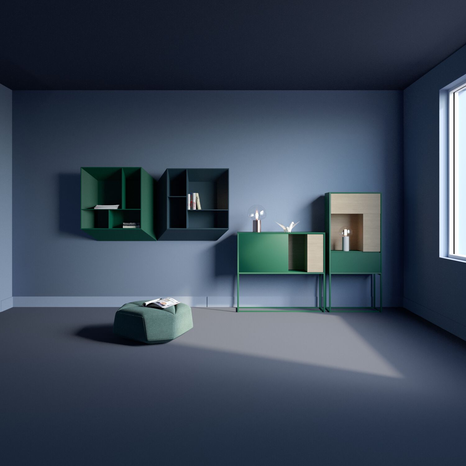 Деревянный шкаф с распашными дверцами FID Paris Nyte ARCH-00130992 - Вид №1