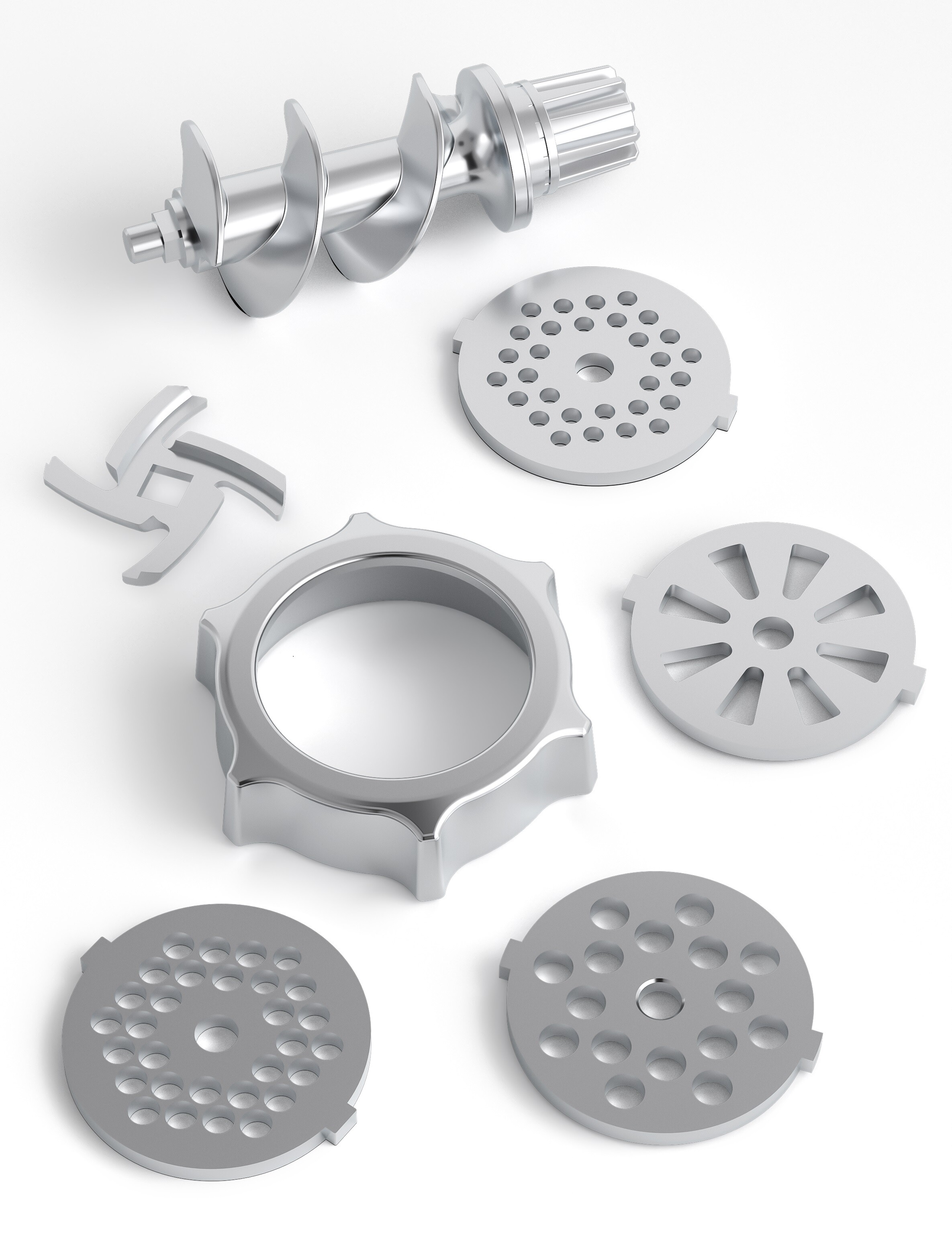 9082135 Мясорубка электрическая Candy CG-200 белый STDN-0078955 - Вид №8