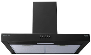 9168713 Вытяжка каминная Meferi SLIMBOX60BK LIGHT черный STDN-0053489