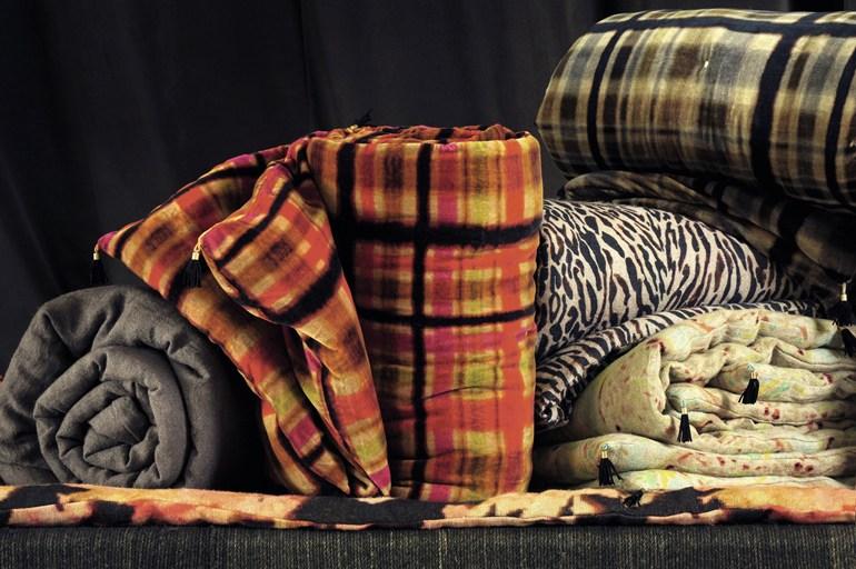 Élitis Одеяло из хлопка с ручной вышивкой Loch sun-id-1471468 - Вид №1