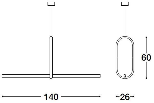 VOLPI Светодиодная подвесная лампа Luigi volpi Lv-61007.s - Вид №2