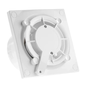 Вентилятор осевой вытяжной MONLID KWS100T D100 мм 28 дБ 102 м3/ч таймер цвет белый