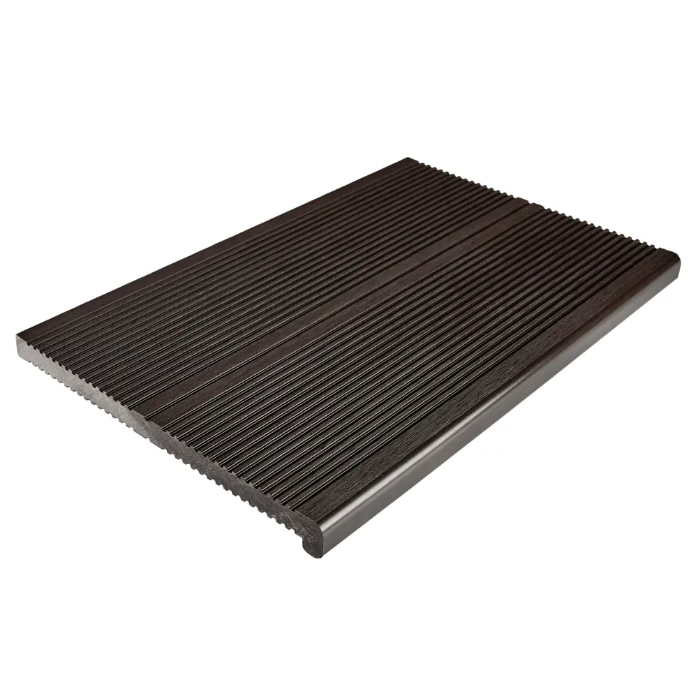 Ступень Groentec прямая ДПК 320x30x2000 мм цвет венге STLM-2110401