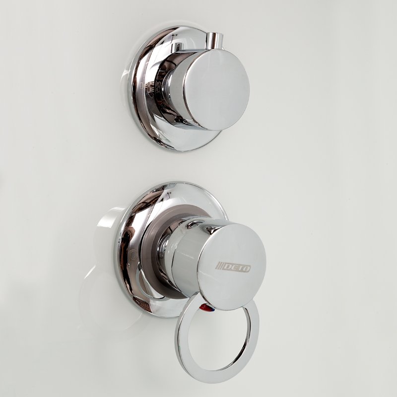 ЕМ4510 N (без крыши) Душевая кабина DETO Серия EM D120S+ эл. L - Вид №11