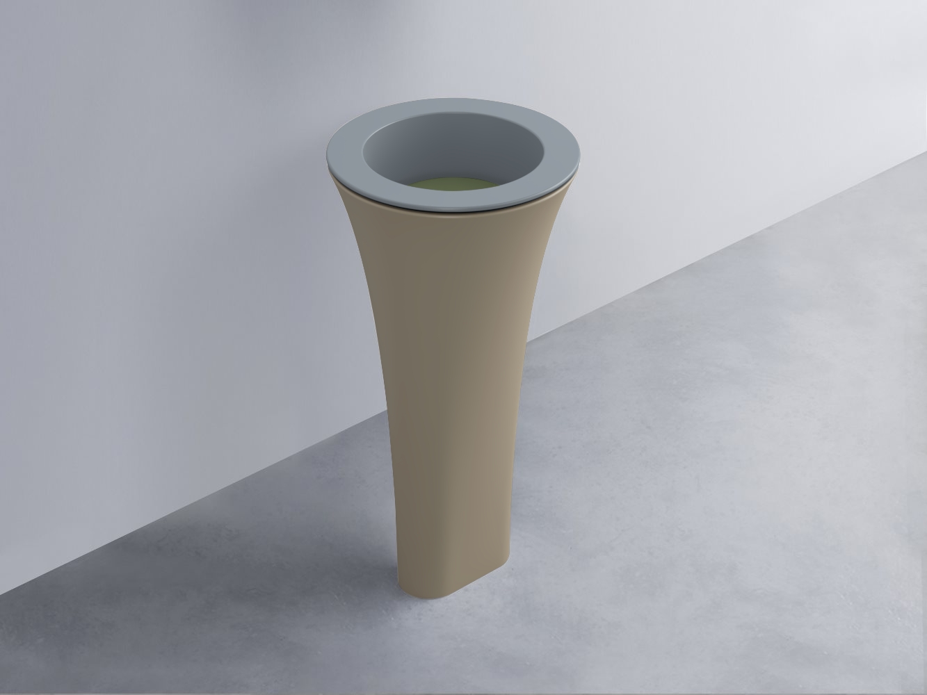 AMLA45-BR+AMPILT-AG+AMCOLT-AV Раковина Amedeo Tondo отдельностоящая cielo Enjoy + Amedeo Ceramica Cielo