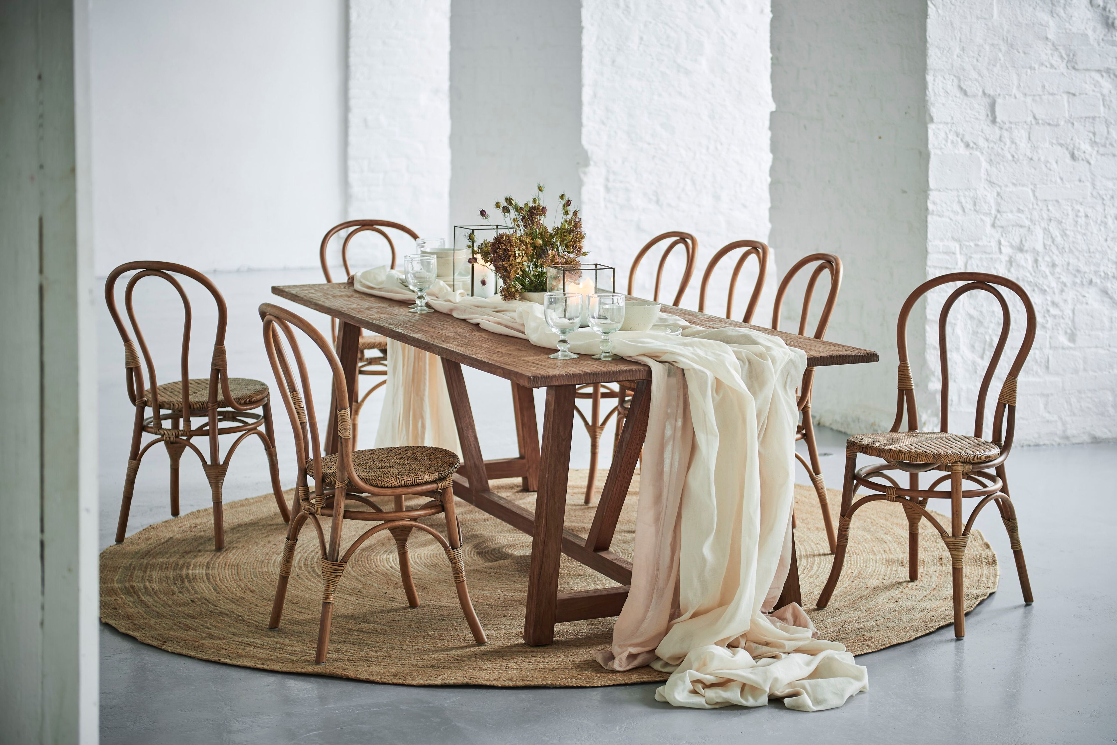 Ротанг стул с открытой спинкой Sika Design Originals ARCH-00135819 - Вид №1