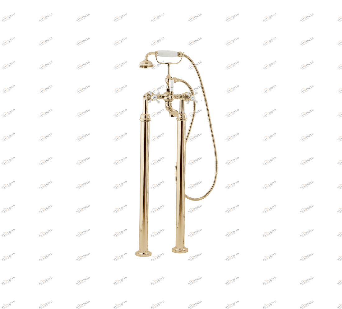 Gentry Home Смеситель для раковины от центра к центру 2 отверстия под смеситель 200 мм Chelsea Incalux GH100615