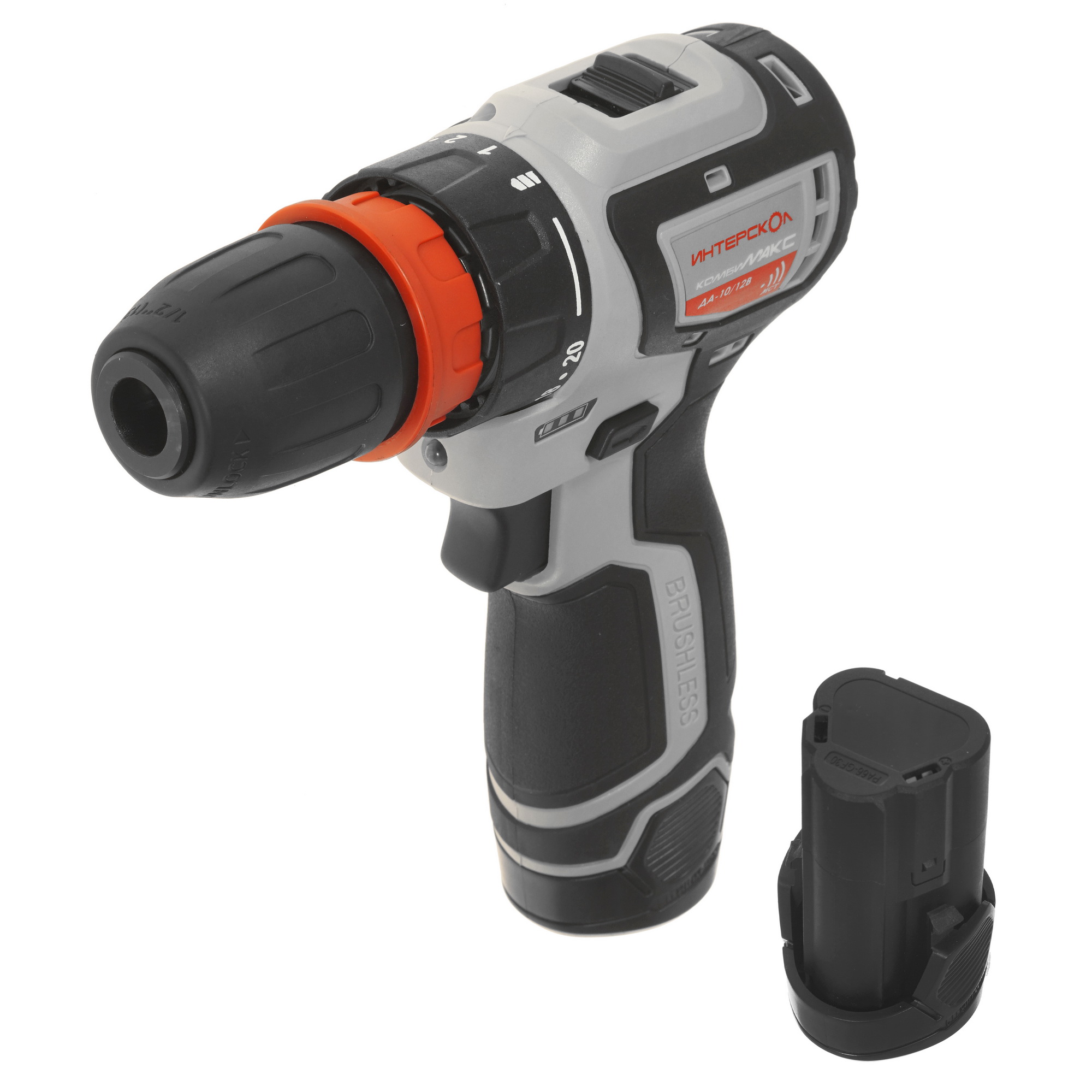 Дрель-шуруповерт Интерскол КомбиМАКС ДА-10/12В 36 АПИ-Т 12V 9960776 STDN-0083988 - Вид №2