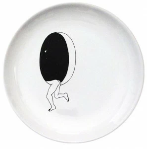 Kiasmo Керамическая тарелка Exiles 2015kddexicv