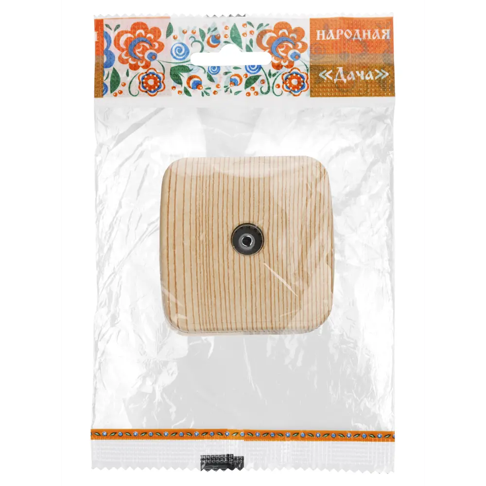 Телевизионная розетка TDM Electric Дача с разъемом TV, цвет сосна 89376321 Серия отсутствует STLM-1355005 - Вид №5