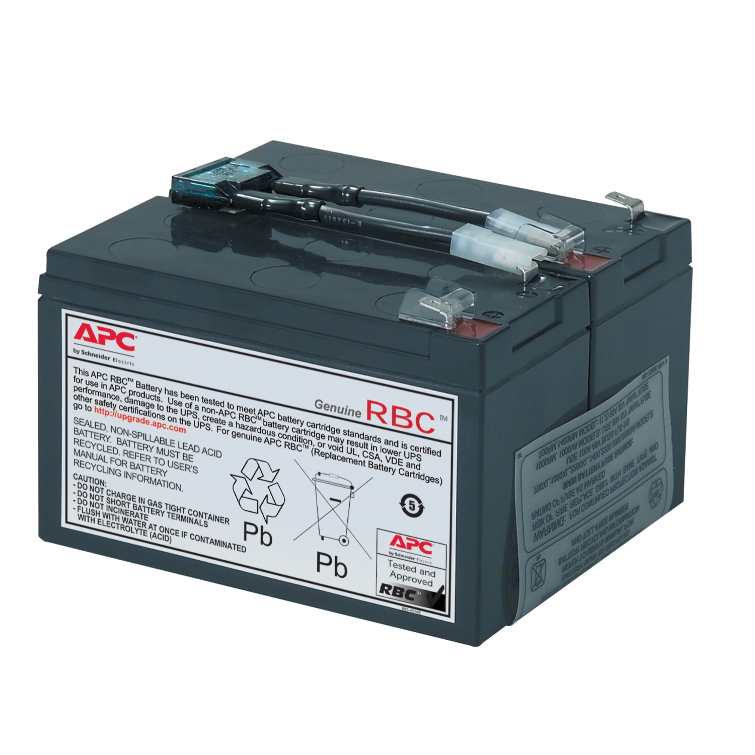 RBC9 Сменный батарейный картридж APC №9 со сроком гарантии 2 года Schneider Electric 