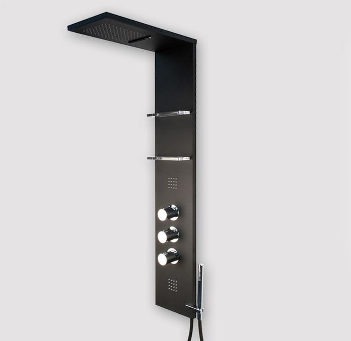 Настенная термостатическая душевая стойка из нержавеющей стали с ручным душем Save xs Fiad84852 Santreyd - Вид №6