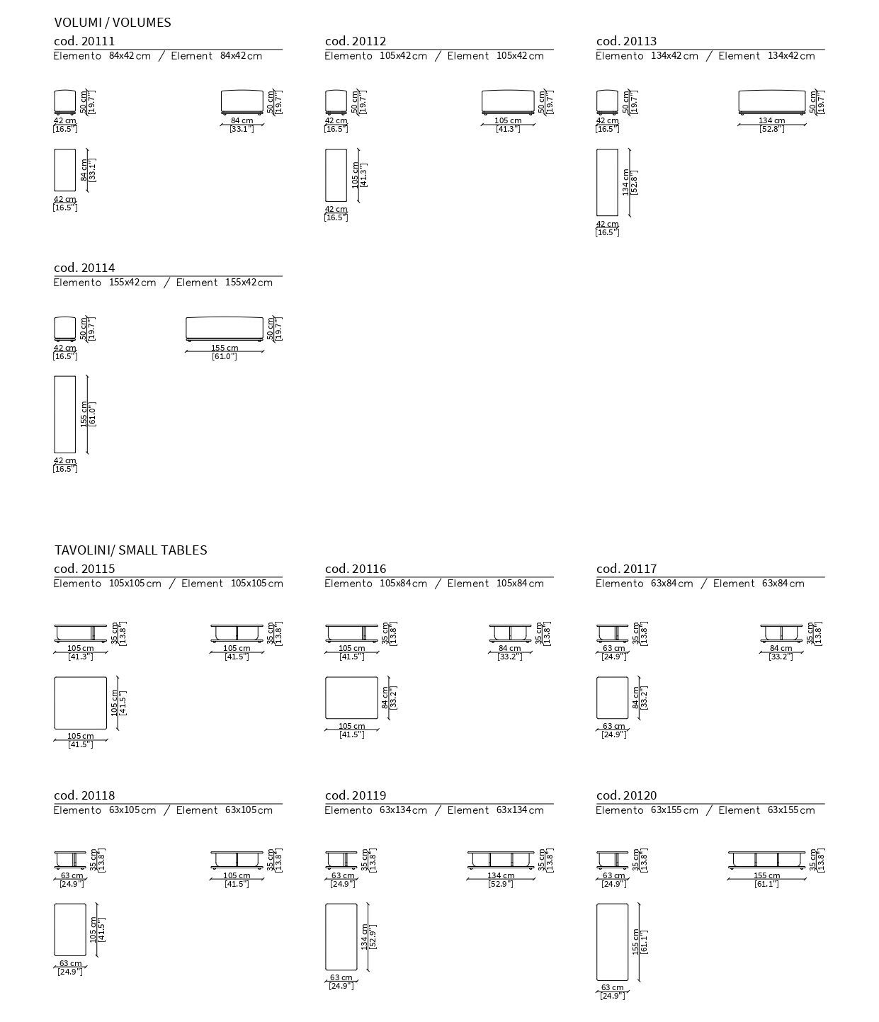 Модульный тканевый диван Frigerio Эдди ARCH-00072713 - Вид №18