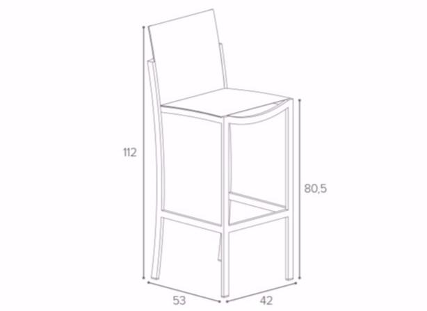 Royal Botania Стул Batyline® с подставкой для ног O-zon sun-id-1395178 - Вид №3