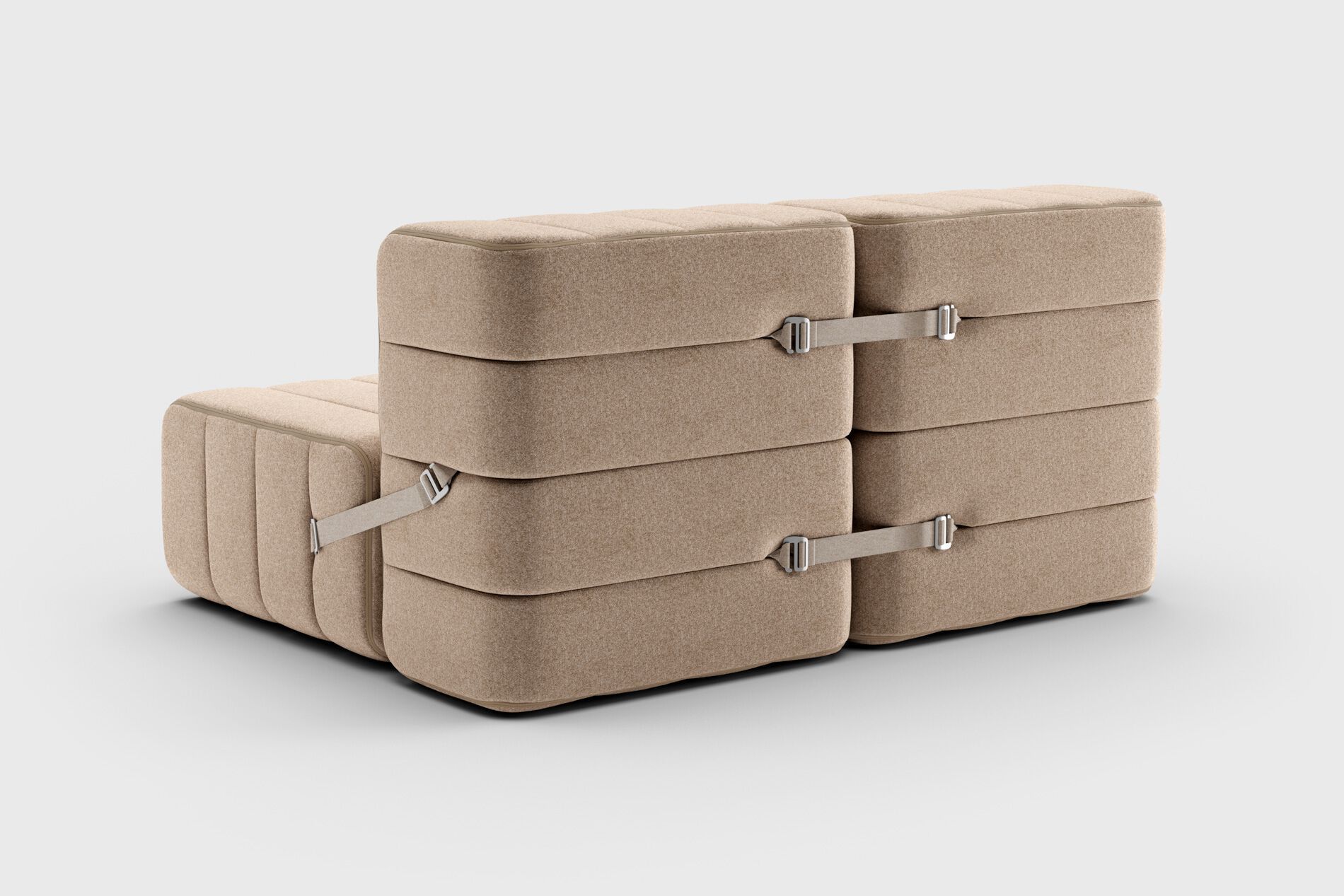 2-местный модульный тканевый диван AMBIVALENZ Curt ARCH-00047021 - Вид №61