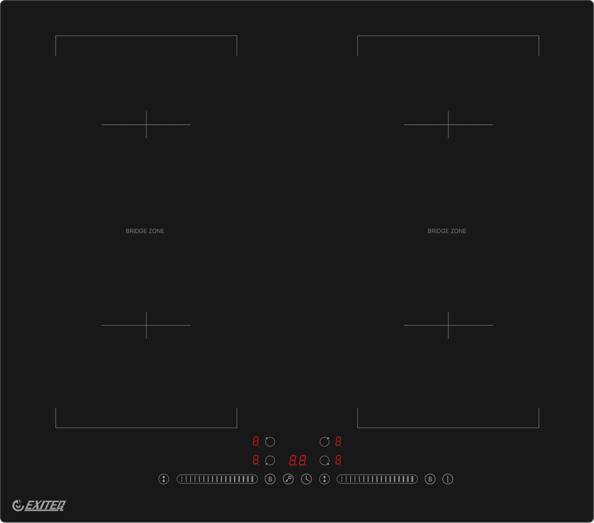 9245037 Индукционная варочная поверхность EXITEQ EXH-504IB STDN-0146968