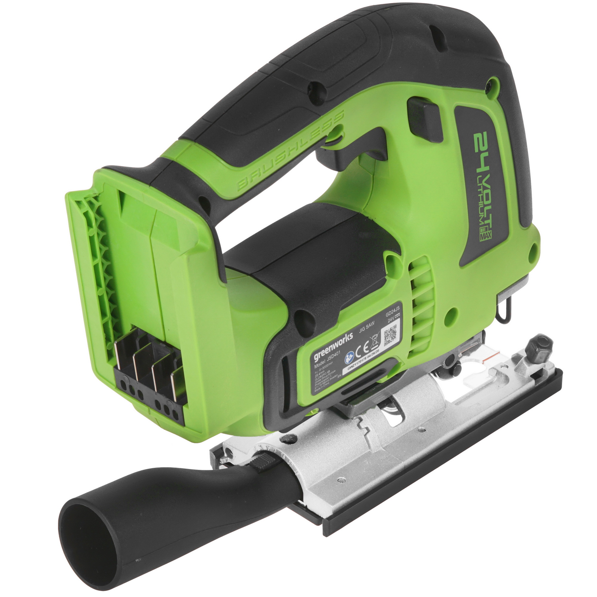 Электрический лобзик GreenWorks GD24JS 24V , Без ЗУ, Без АКБ 8196534 STDN-0024533 - Вид №1