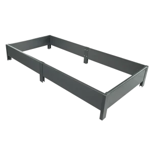 Высокая грядка 200x80x20 см графит 89458967 STLM-2200955