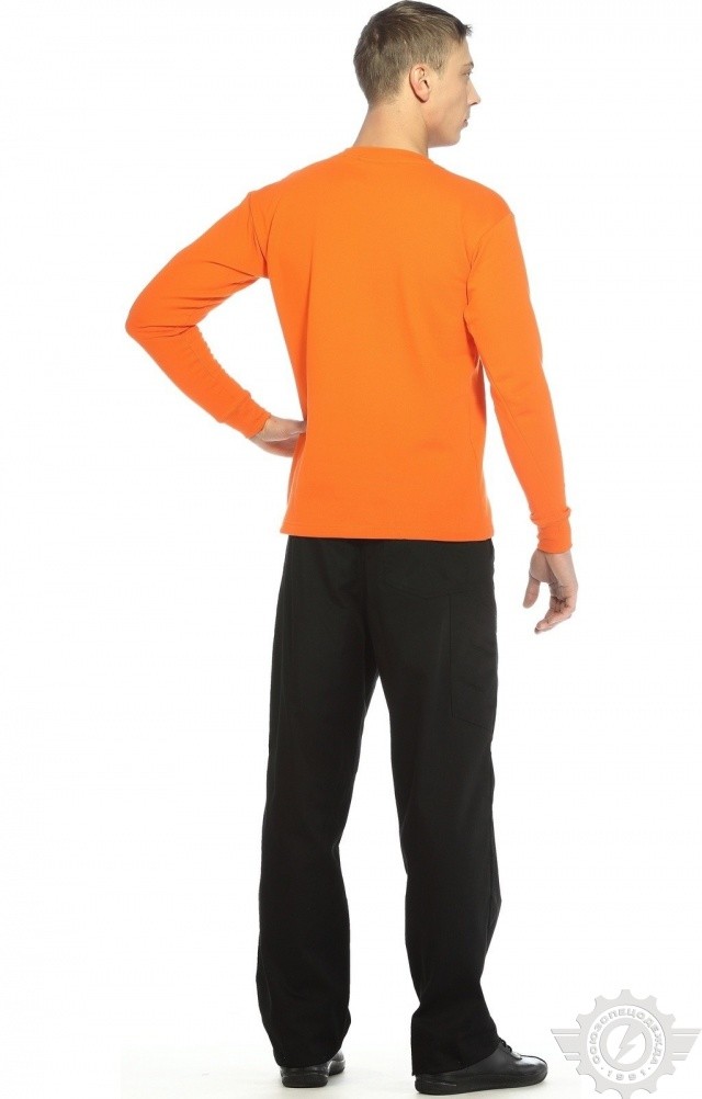 66303 Толстовка оранжевая  Одежда для промоакций  размер L (100) Спецодежда  - Вид №6