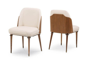 Кожаный мягкий стул