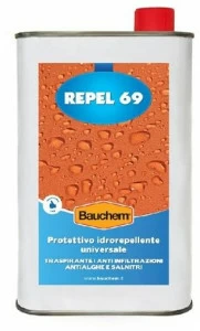 BAUCHEM Водоотталкивающая защитная пропитка с естественным эффектом. Protezione idrorepellente e consolidanti