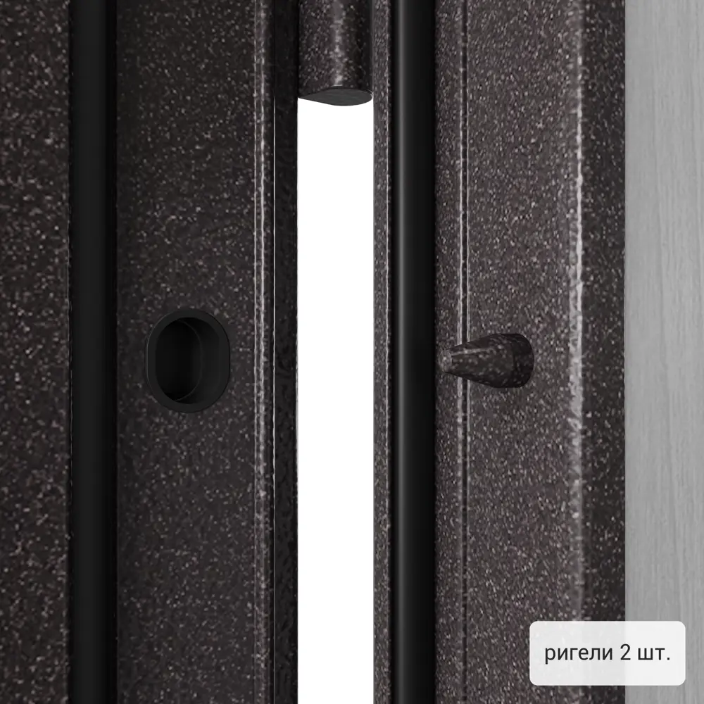 Дверь входная металлическая Страйд Летиция 860 мм левая цвет айс TOREX STLM-2131131 - Вид №7