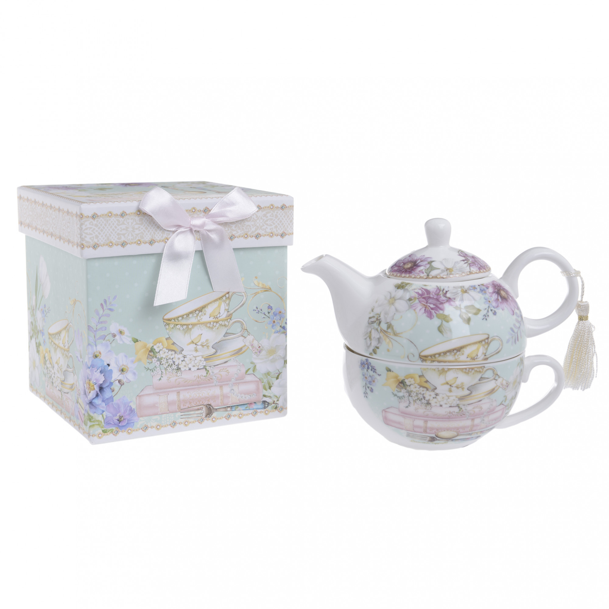 3860952.0077 Чайник заварной Фарфоровый To4rooms Греция 