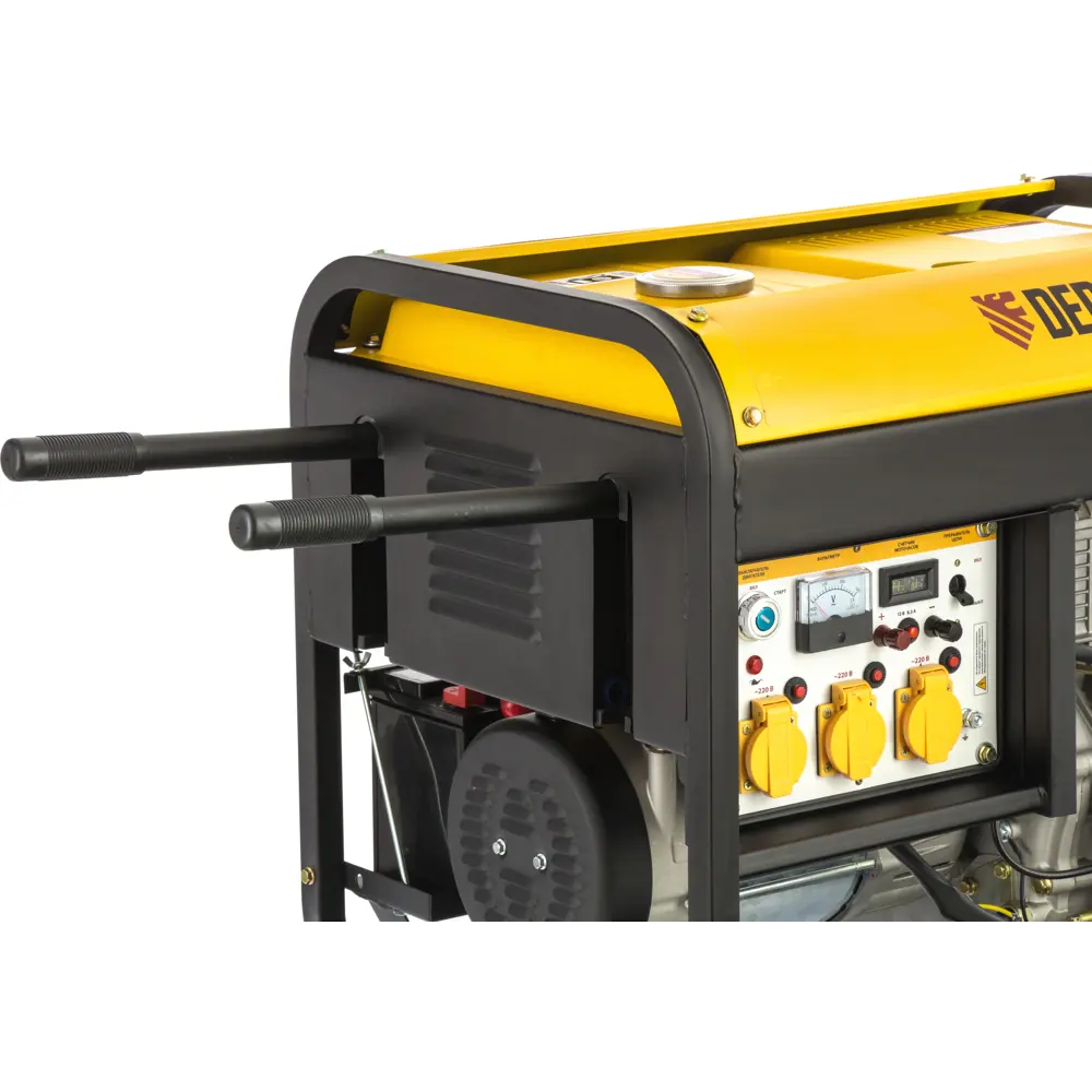 Генератор дизельный Denzel DD6300Е, 5 кВт STLM-2050262 - Вид №3