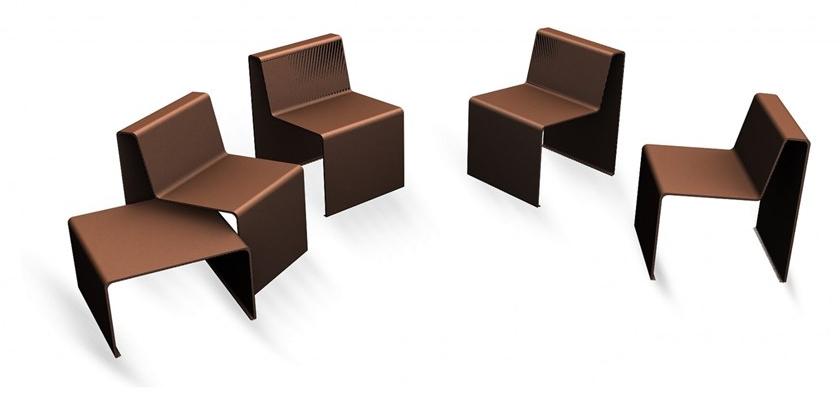 Euroform W Стул из металла Linea 1305, 1340 - Вид №2