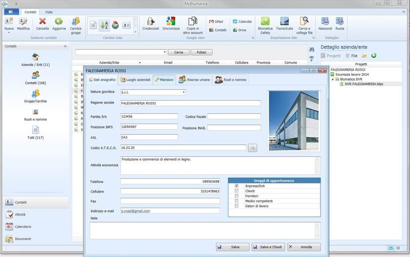 Blumatica Совместное использование документов, рабочих групп sun-id-1437692 - Вид №3